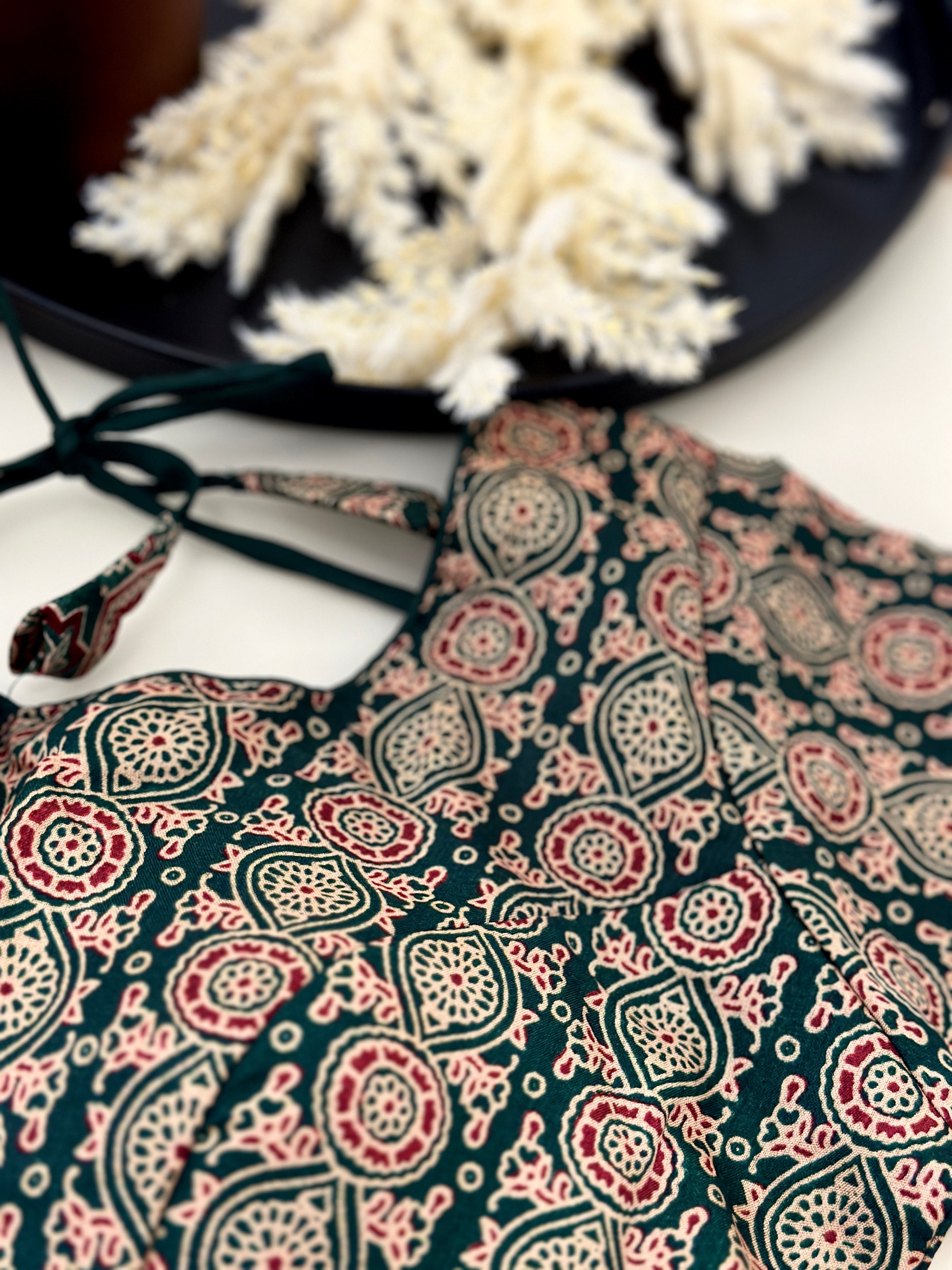 Ajrakh Print Blouse